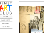 open Benet Art Club website